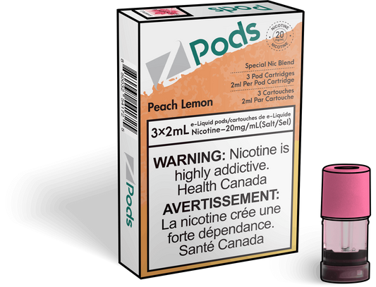 Z Lab Zpods Peach Lemonade (3x2ml)