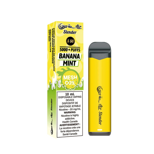 Genie Air Slender 5000 Disposable Banana Mint