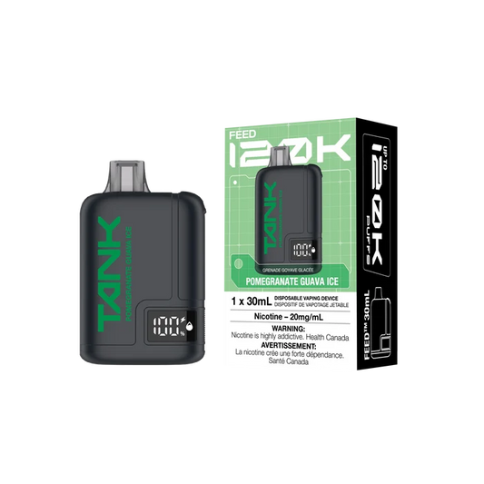 Feed Tank 120K Disposable Pomegranate Guava Ice