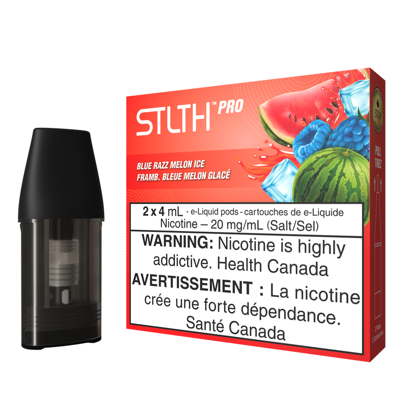 STLTH PRO Pods Blue Razz Melon Ice (2x4ml)