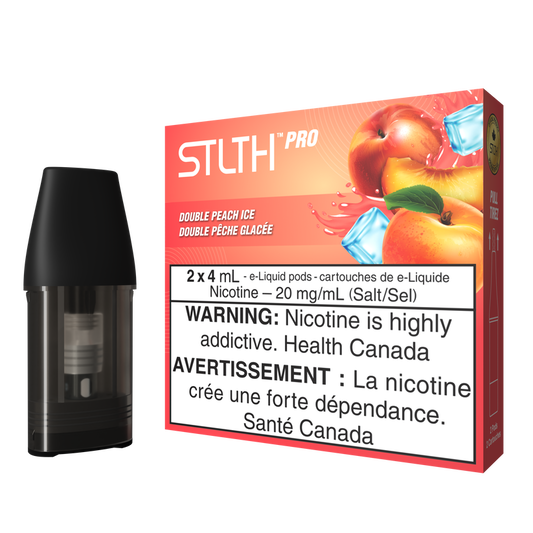 STLTH PRO Pods Double Peach Ice (2x4ml)