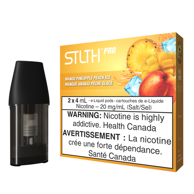 STLTH PRO Pods Mango Pineapple  Peach Ice (2x4ml)