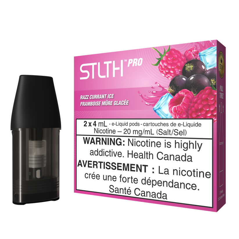 STLTH PRO Pods Razz Currant Ice (2x4ml)