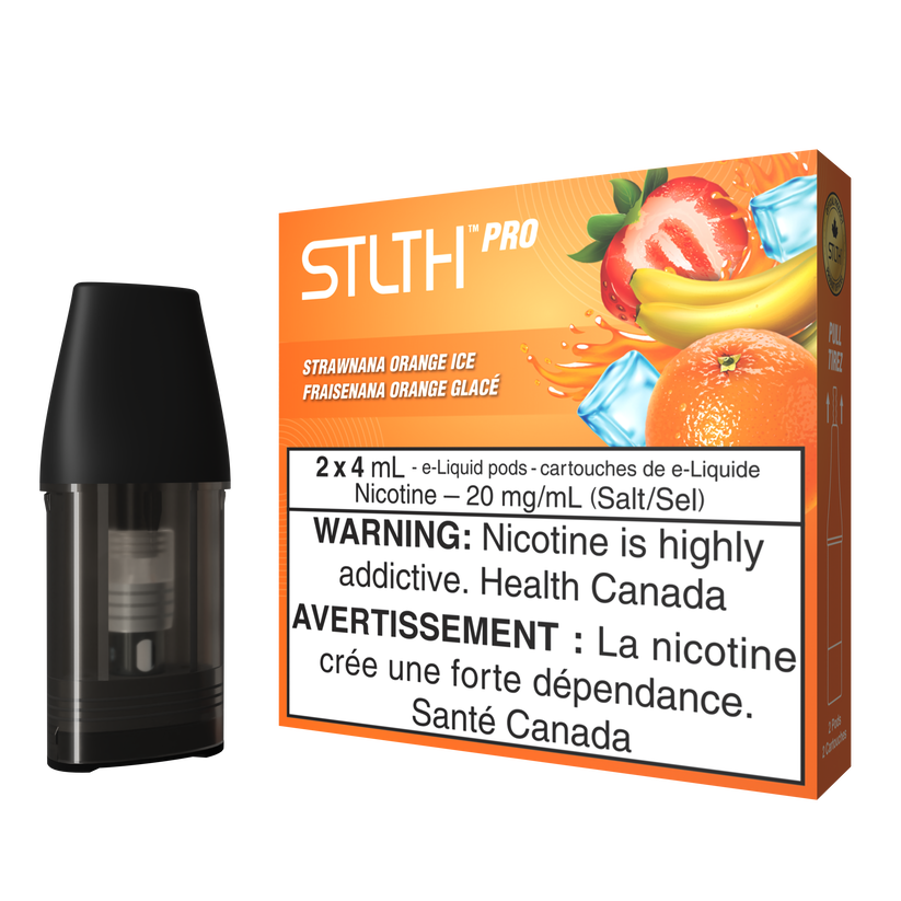 STLTH PRO Pods Strawnana Orange Ice (2x4ml)