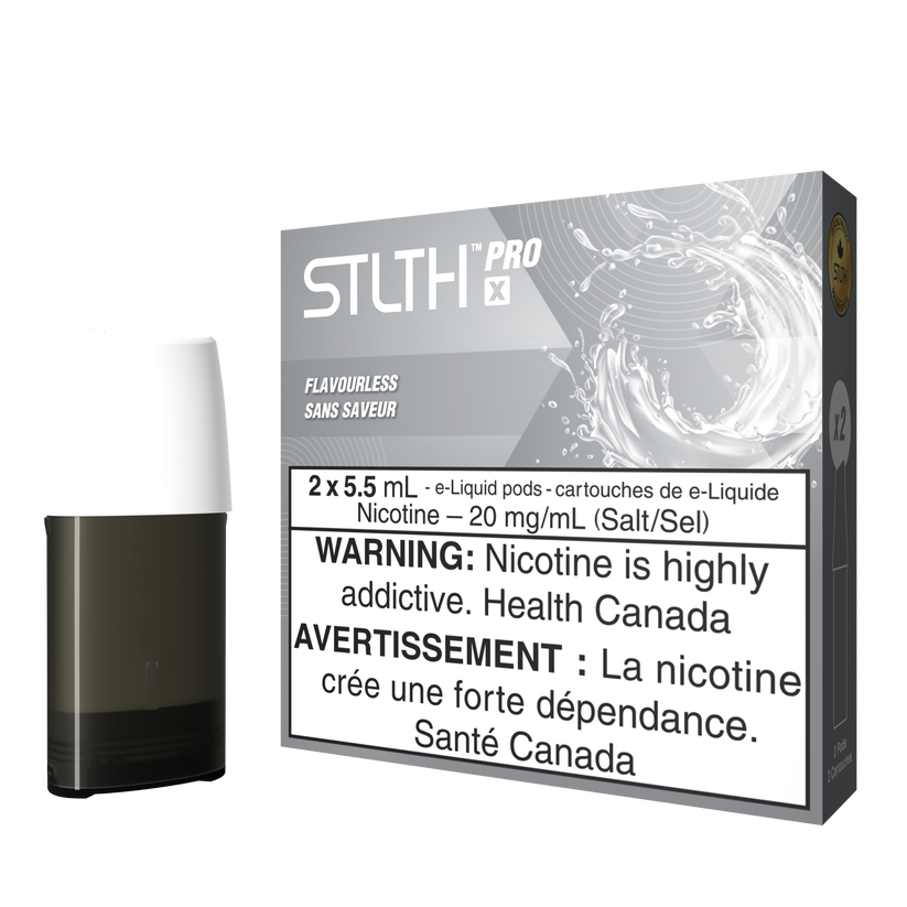 STLTH PRO X Pods Flavourless (2x5.5 ml)