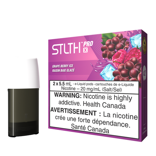 STLTH PRO X Pods Grape Berry Ice (2x5.5 ml)