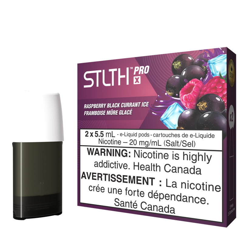 STLTH PRO X Pods Raspberry Black Currant Ice (2x5.5 ml)