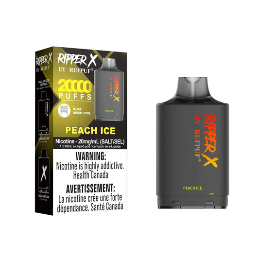 Ripper 20000 Level X Pods Peach Ice