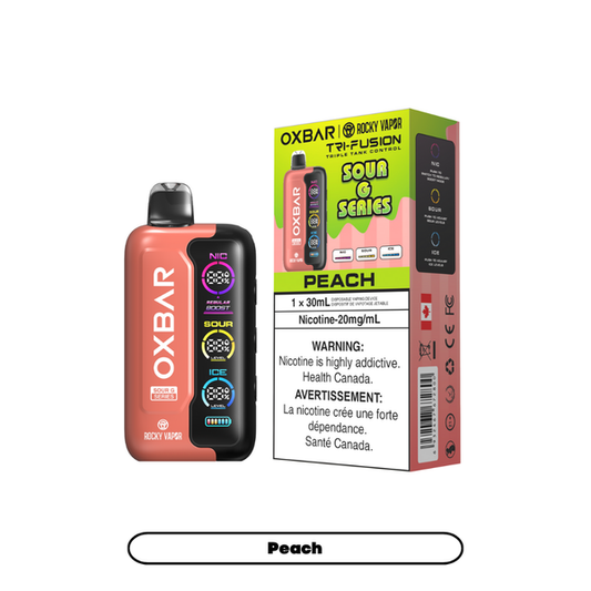 Oxbar Tri-Fusion Disposable Sour G Peach