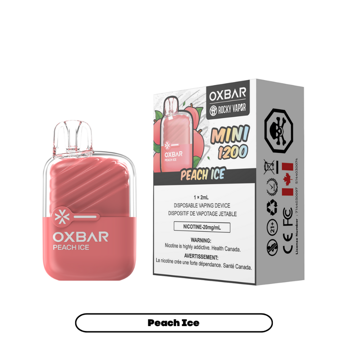 OXBAR MINI 1200 Disposable Peach Ice ONT