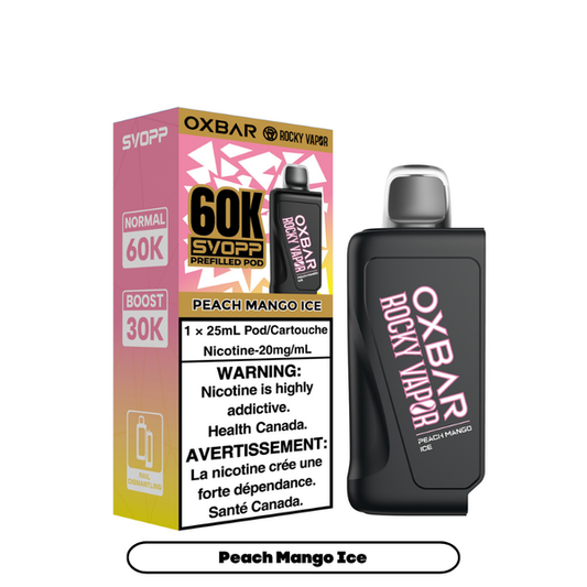 OXBAR SVOPP 60K Pods Peach Mango Ice ONT
