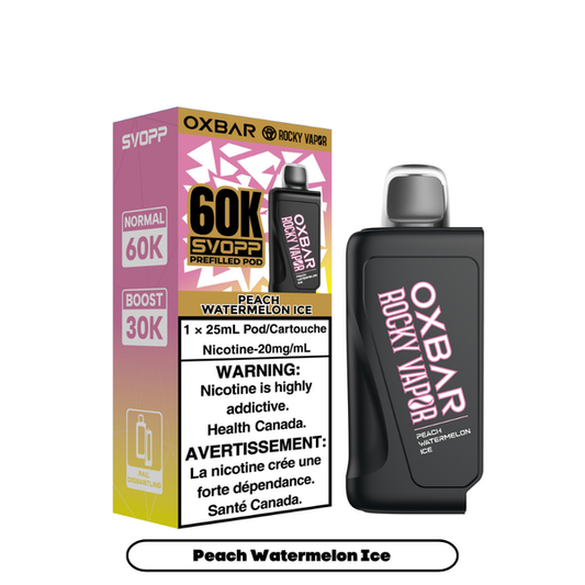 OXBAR SVOPP 60K Pods Peach Watermelon Ice ONT