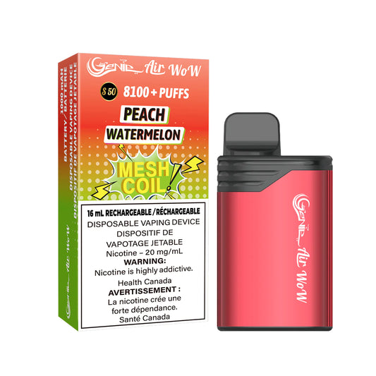 Genie Air Wow 8100 Disposable Peach Watermelon