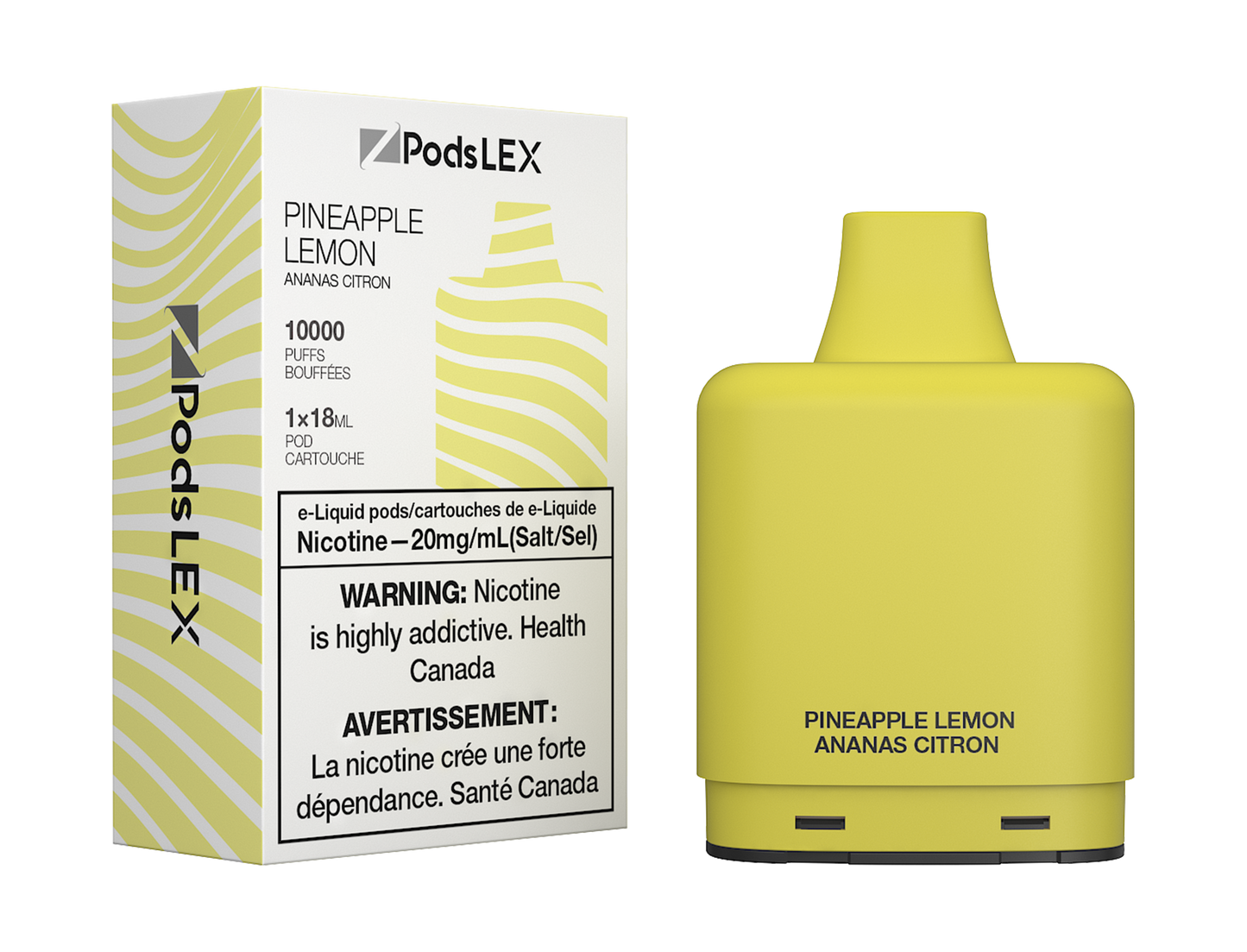 ZLab Level X PODS 10K Pineapple Lemon