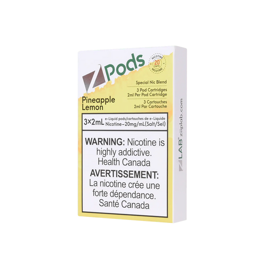 Z Lab Zpods Pineapple Lemon (3x2ml) ONT