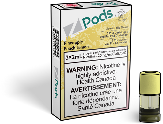 Z Lab Zpods Pineapple Peach Lemonade (3x2ml)