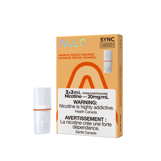 ALLO SYNC PODS MANGO PEACH ORANGE