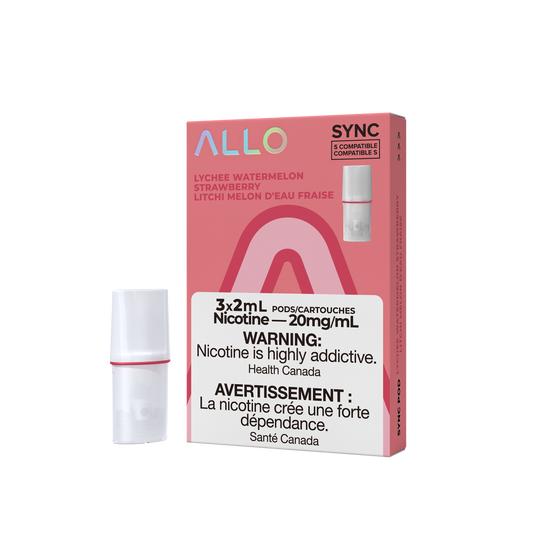 ALLO SYNC PODS LYCHEE WATERMELON STRAWBERRY