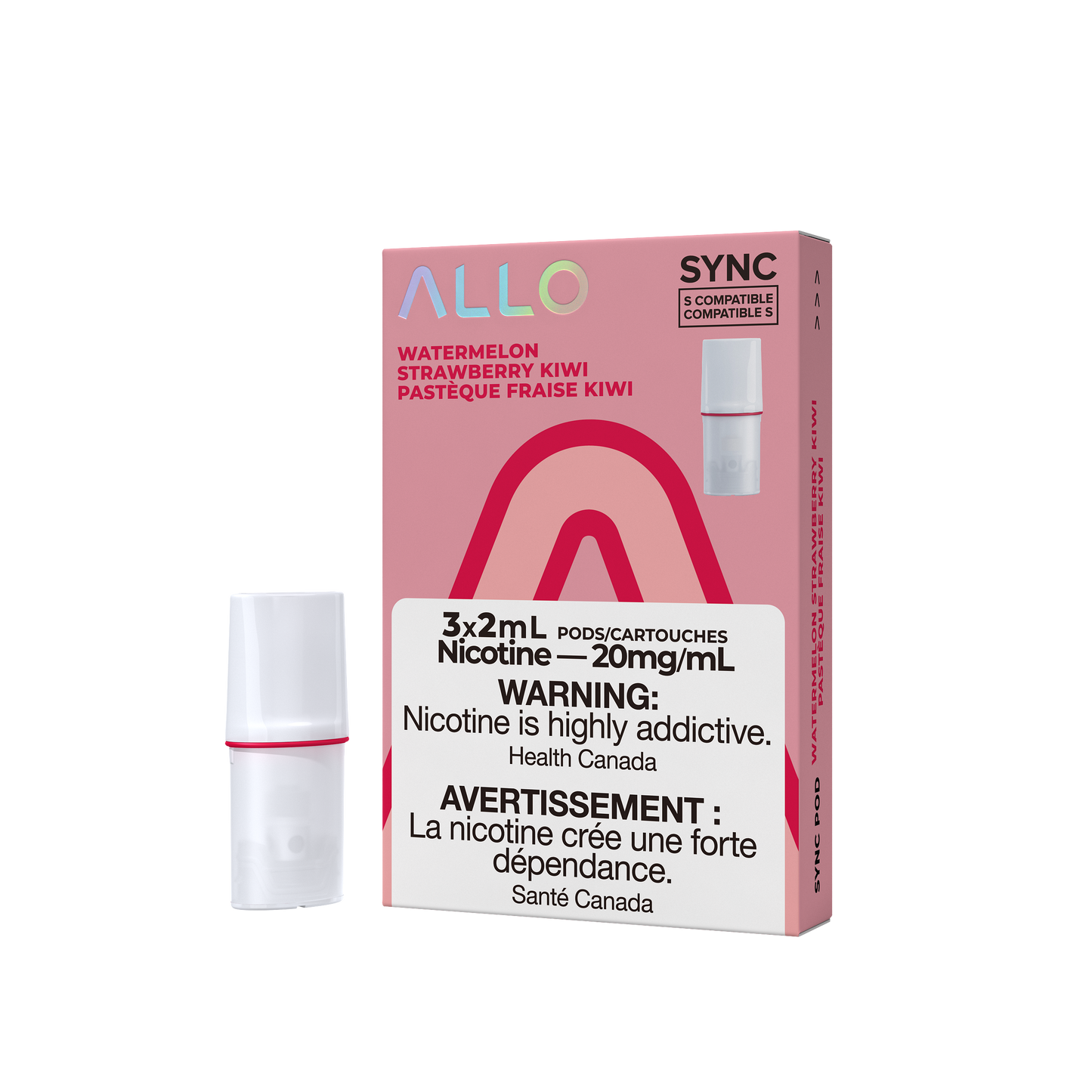 ALLO SYNC PODS WATERMELON STRAWBERRY KIWI