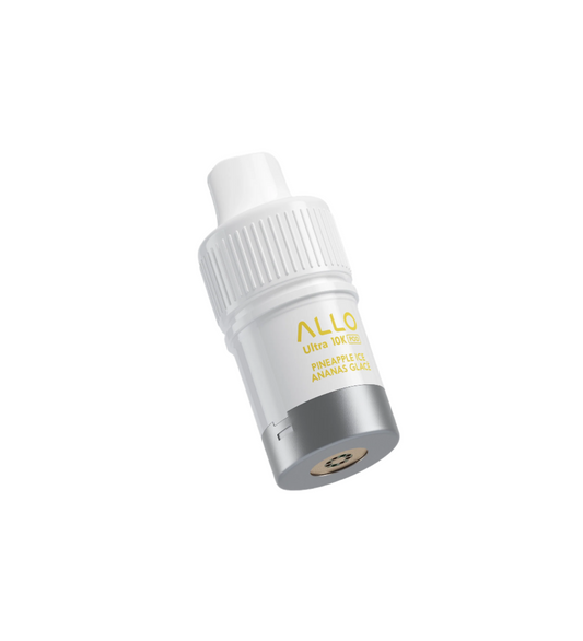 Allo Ultra 10K Hybrid Pineapple Ice Pre-filled Vape Pod ONT