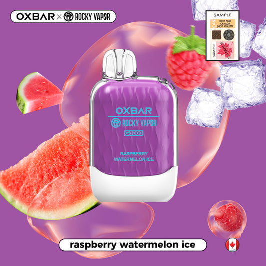 OXBAR G8000 Disposable Raspberry Watermelon Ice