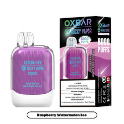 OXBAR G8000 Disposable Raspberry Watermelon Ice ONT