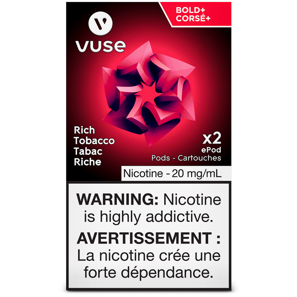 Vuse ePod Bold Rich Tobacco Bold+ (2x) ONT