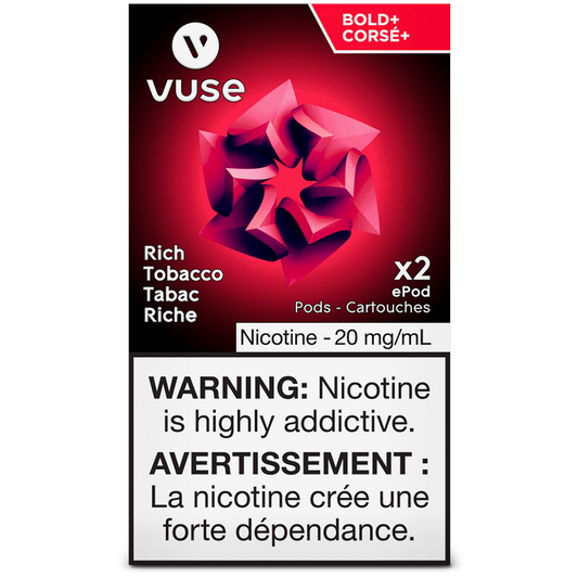 Vuse ePod Bold Rich Tobacco Bold+ (2x) ONT