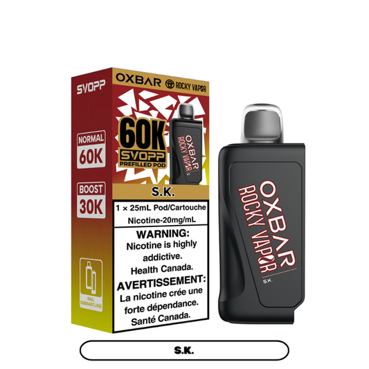 OXBAR SVOPP 60K Pods S.K. ONT