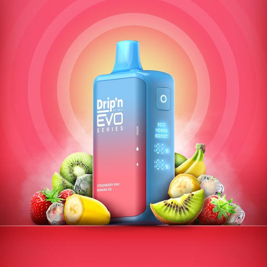 Drip’n By Envi Disposable EVO28K Strawberry Kiwi Banana Ice ONT