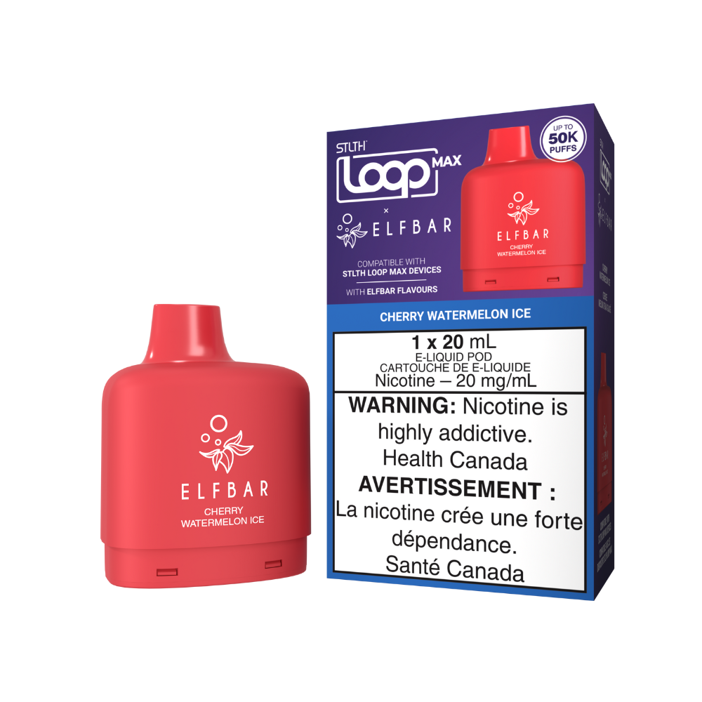 STLTH LOOP x ELFBAR 50K Pods Cherry Watermelon Ice