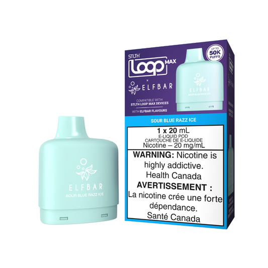 STLTH LOOP x ELFBAR 50K Pods Sour Blue Razz Ice