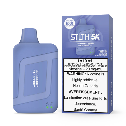 STLTH Disposable 5K BLUEBERRY RASPBERRY ONT