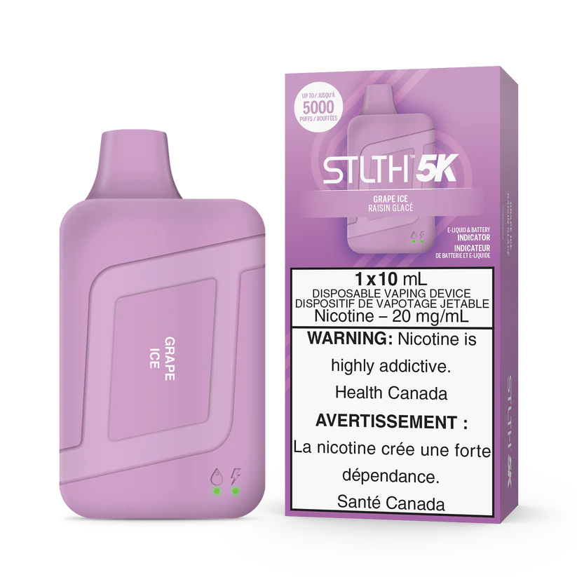 STLTH Disposable 5K GRAPE ICE ONT