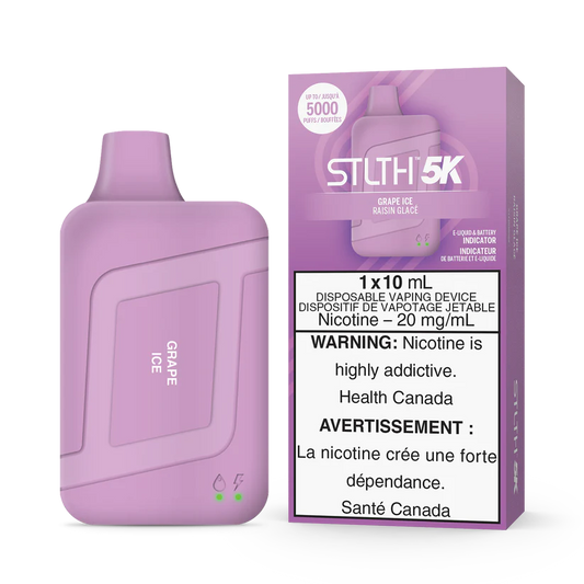 STLTH Disposable 5K GRAPE ICE ONT