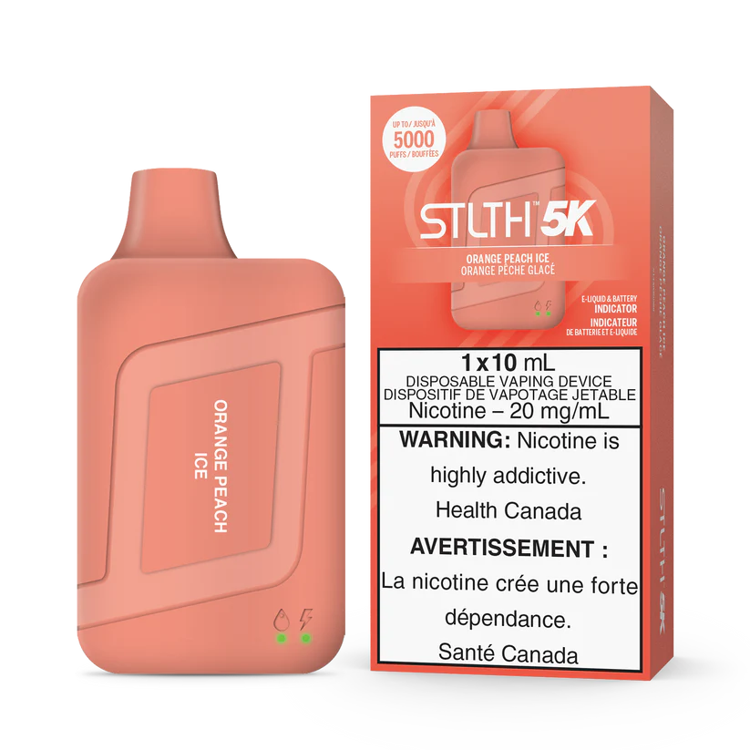 STLTH Disposable 5K ORANGE PEACH ICE