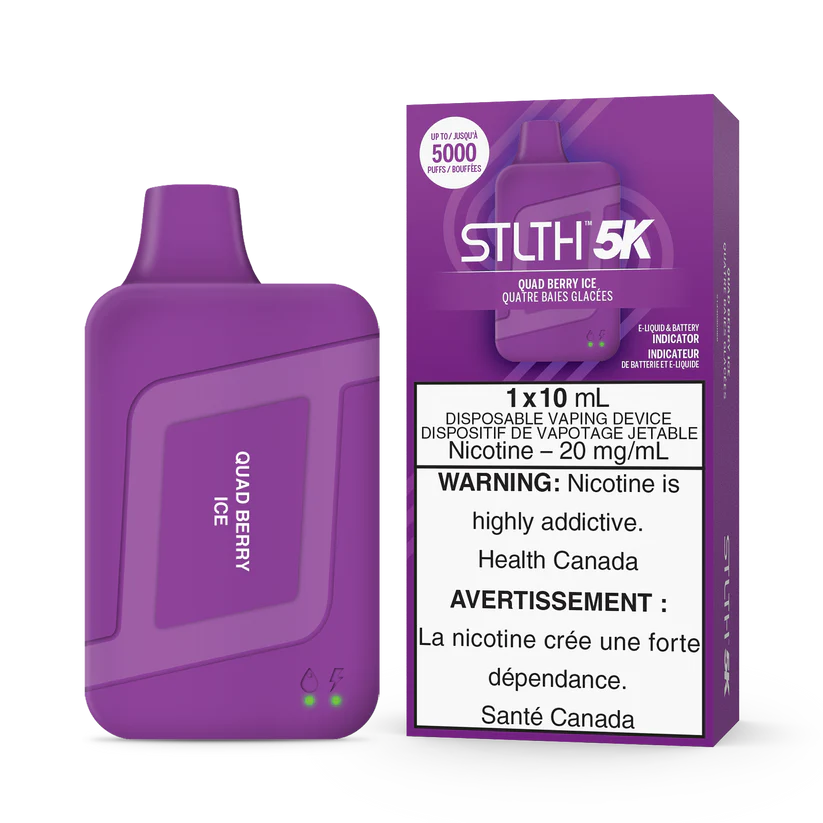 STLTH Disposable 5K QUAD BERRY ICE