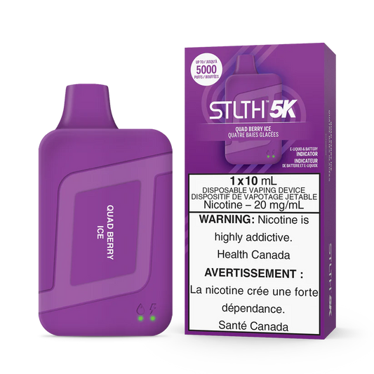 STLTH Disposable 5K QUAD BERRY ICE