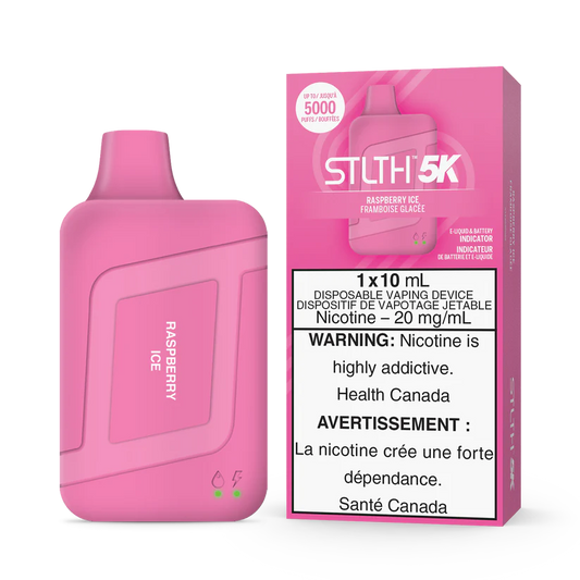 STLTH Disposable 5K RASPBERRY ICE