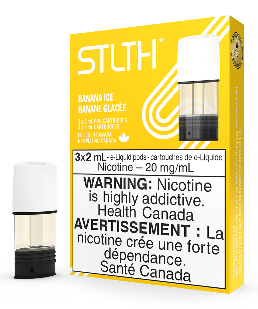 STLTH PODS Banana Ice (3x2ml)