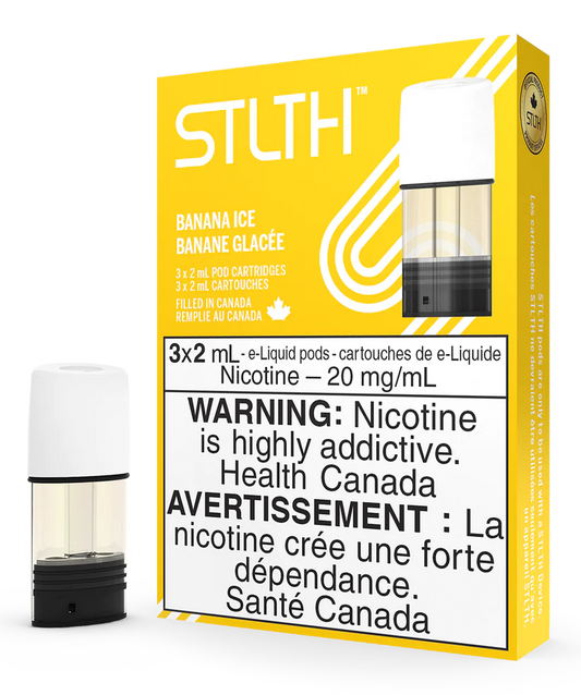 STLTH PODS Banana Ice (3x2ml)