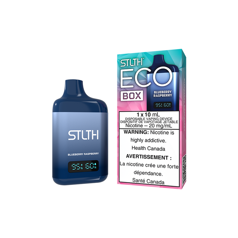 STLTH Disposable ECO BOX Blueberry Raspberry ONT
