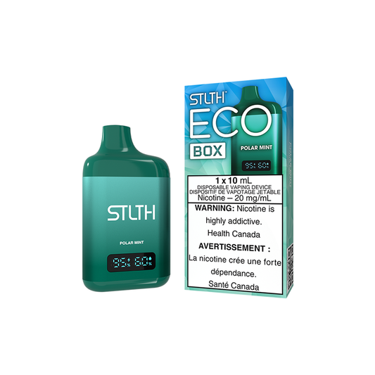STLTH Disposable ECO BOX Polar Mint ONT