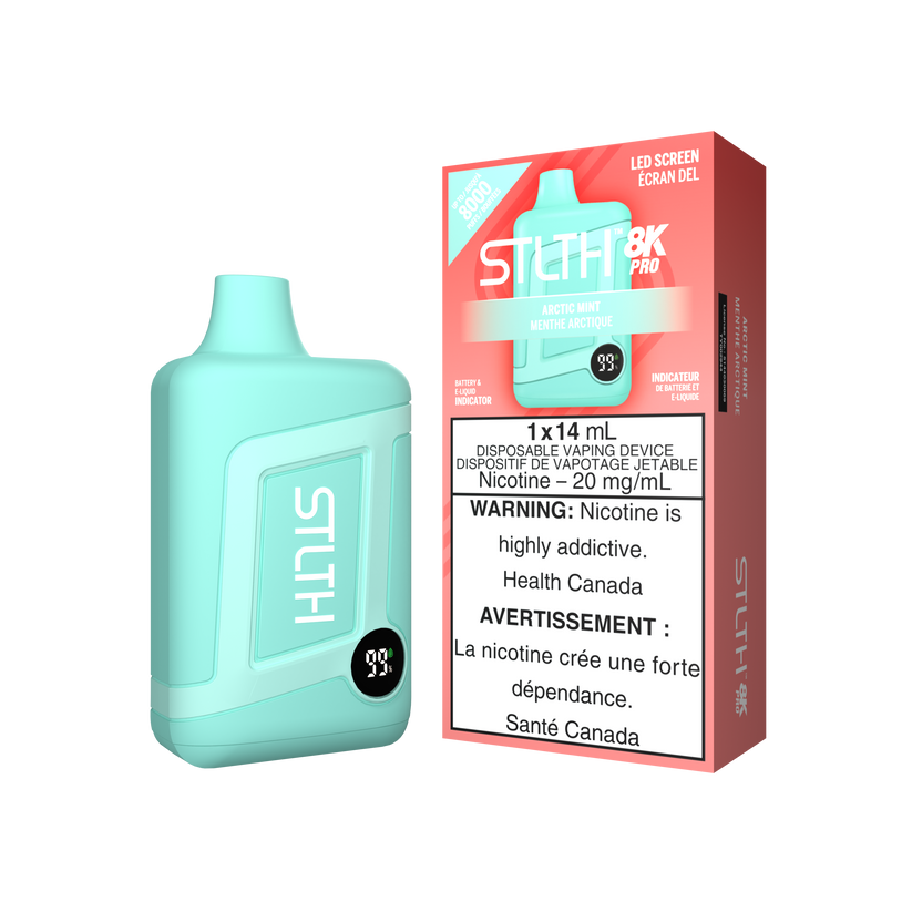 STLTH Disposable 8K PRO Arctic Mint