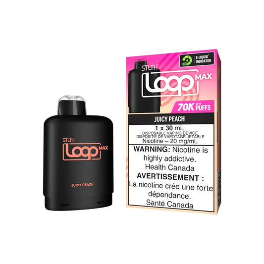 STLTH LOOP MAX 70K Pods Juicy Peach ONT