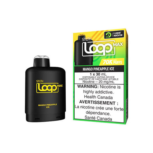 STLTH LOOP MAX 70K Pods Mango Pineapple Ice ONT