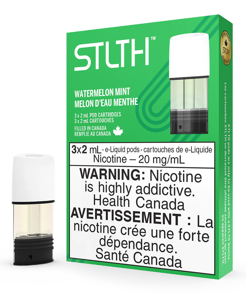 STLTH PODS Nic Free Watermelon Mint (3x2ml)