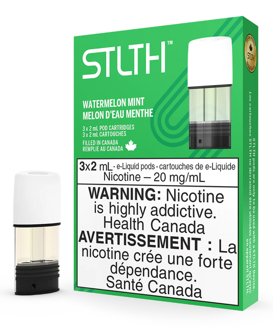 STLTH PODS Nic Free Watermelon Mint (3x2ml)