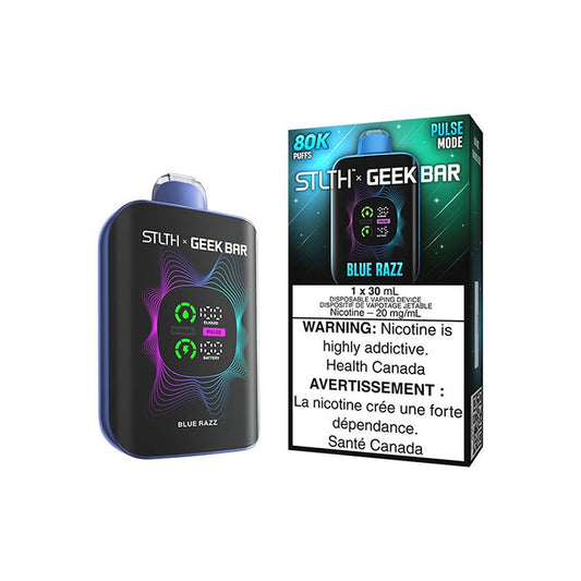 STLTH x GEEK BAR Disposable 80K Blue Razz