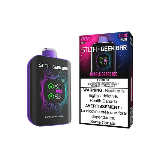 STLTH x GEEK BAR Disposable 80K Purple Grape Ice